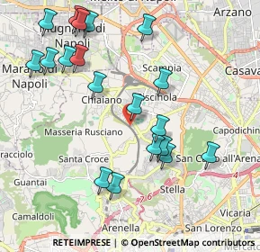 Mappa Cupa Vecchia Napoli, 80145 Napoli NA, Italia (2.35684)