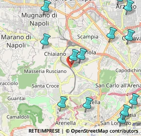Mappa Cupa Vecchia Napoli, 80145 Napoli NA, Italia (3.11769)