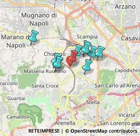 Mappa Cupa Vecchia Napoli, 80145 Napoli NA, Italia (1.10455)