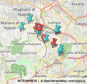 Mappa Cupa Vecchia Napoli, 80145 Napoli NA, Italia (1.37417)