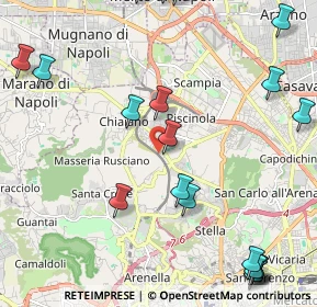 Mappa Cupa Vecchia Napoli, 80145 Napoli NA, Italia (3.1925)