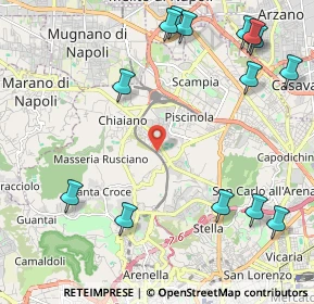Mappa Strada comunale del principe n 51 P, 80145 Napoli NA, Italia (3.04143)