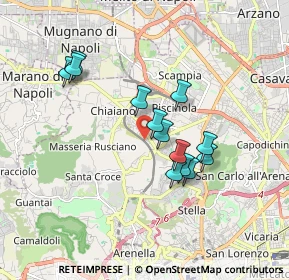 Mappa Cupa Vecchia Napoli, 80145 Napoli NA, Italia (1.59)