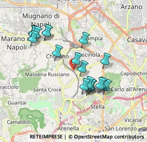 Mappa Cupa Vecchia Napoli, 80145 Napoli NA, Italia (1.82579)