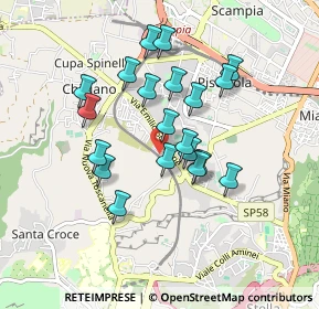 Mappa Cupa Vecchia Napoli, 80145 Napoli NA, Italia (0.8115)