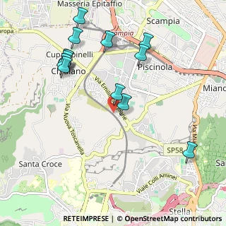 Mappa Strada comunale del principe n 51 P, 80145 Napoli NA, Italia (1.21154)