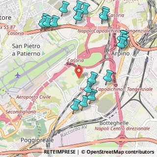 Mappa Via Cupa Arcamone, 80134 Napoli NA, Italia (1.4125)