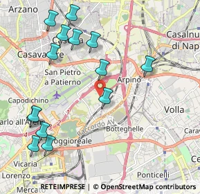 Mappa Via Cupa Arcamone, 80134 Napoli NA, Italia (2.56714)