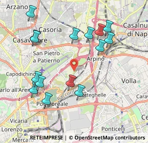 Mappa Via Cupa Arcamone, 80134 Napoli NA, Italia (2.29867)