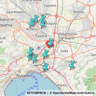 Mappa Via Cupa Arcamone, 80134 Napoli NA, Italia (4.09545)
