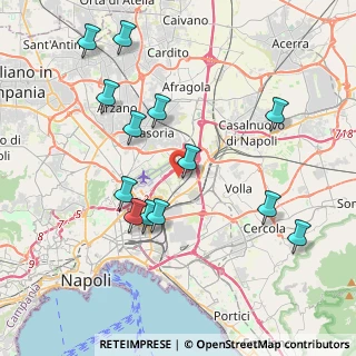 Mappa Via Cupa Arcamone, 80134 Napoli NA, Italia (4.45231)
