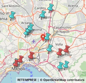 Mappa Via Cupa Arcamone, 80134 Napoli NA, Italia (5.00563)