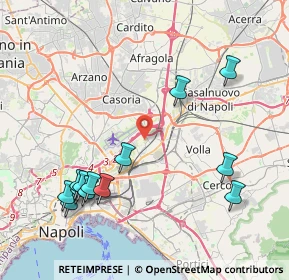 Mappa Via Cupa Arcamone, 80134 Napoli NA, Italia (5.06769)