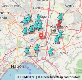 Mappa Via Cupa Arcamone, 80134 Napoli NA, Italia (3.46533)