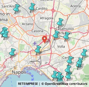 Mappa Via Cupa Arcamone, 80134 Napoli NA, Italia (6.6395)