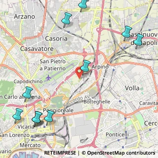 Mappa Via Cupa Arcamone, 80134 Napoli NA, Italia (3.39)