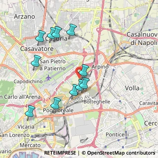 Mappa Via Cupa Arcamone, 80134 Napoli NA, Italia (2.09909)