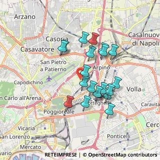 Mappa Via Cupa Arcamone, 80134 Napoli NA, Italia (1.6615)