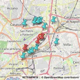 Mappa Via Cupa Arcamone, 80134 Napoli NA, Italia (1.74278)