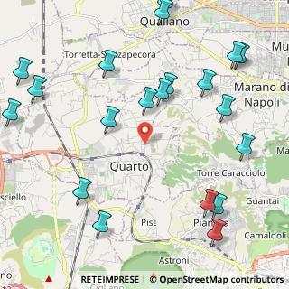 Mappa Via Luigi Einaudi, 80010 Quarto NA, Italia (3.005)