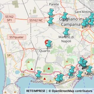 Mappa Via Luigi Einaudi, 80010 Quarto NA, Italia (7.134)