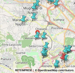 Mappa Cupa della Paratina, 80145 Napoli NA, Italia (2.9475)