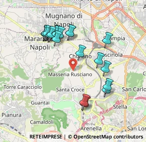 Mappa Cupa della Paratina, 80145 Napoli NA, Italia (2.0045)