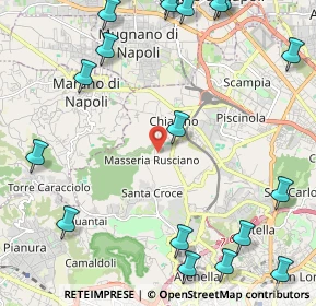 Mappa Cupa della Paratina, 80145 Napoli NA, Italia (3.37737)