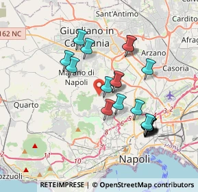 Mappa Cupa della Paratina, 80145 Napoli NA, Italia (3.6635)