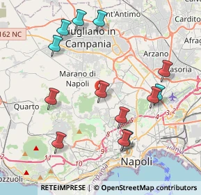 Mappa Cupa della Paratina, 80145 Napoli NA, Italia (4.60615)