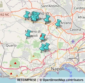 Mappa Cupa della Paratina, 80145 Napoli NA, Italia (3.46846)