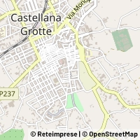 지도 Castellana Grotte