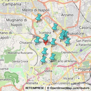 Mappa 2ª Traversa di Via Vincenzo Ianfolla, 80145 Napoli NA, Italia (1.51667)