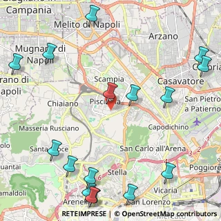 Mappa 2ª Traversa di Via Vincenzo Ianfolla, 80145 Napoli NA, Italia (3.31813)