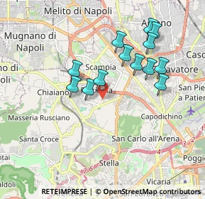 Mappa 2ª Traversa di Via Vincenzo Ianfolla, 80145 Napoli NA, Italia (1.84308)