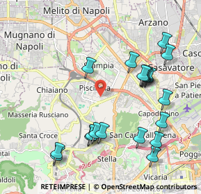 Mappa 2ª Traversa di Via Vincenzo Ianfolla, 80145 Napoli NA, Italia (2.3695)