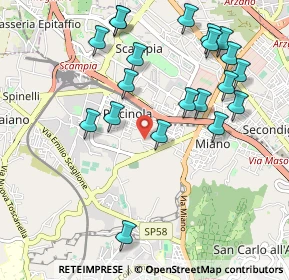 Mappa 2ª Traversa di Via Vincenzo Ianfolla, 80145 Napoli NA, Italia (1.176)