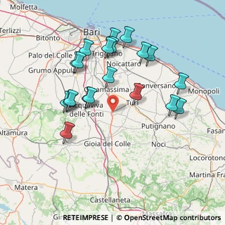 Mappa Via XX Settembre, 70010 Sammichele di Bari BA, Italia (16.452)