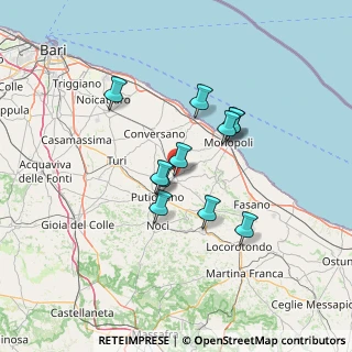Mappa Via Monopoli, 70013 Castellana Grotte BA, Italia (11.41182)
