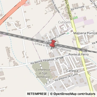 Mappa Via Cutinelli, 7, 80038 Pomigliano d'Arco, Napoli (Campania)