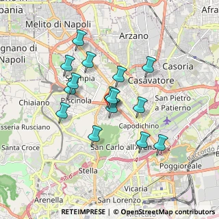 Mappa Centro Commerciale 'La birreria, 80132 Napoli NA, Italia (1.61933)
