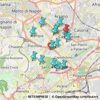 Mappa Centro Comerciale La Birreria, 80145 Napoli NA, Italia (1.69188)