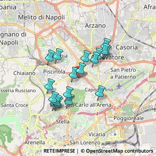 Mappa Centro Comerciale La Birreria, 80145 Napoli NA, Italia (1.66333)
