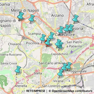 Mappa Centro Comerciale La Birreria, 80145 Napoli NA, Italia (2.31875)