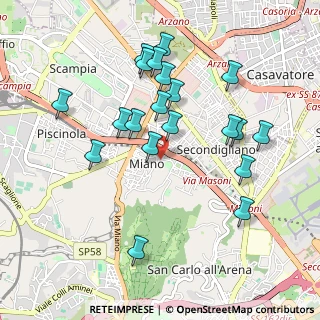 Mappa Centro Comerciale La Birreria, 80145 Napoli NA, Italia (1.034)