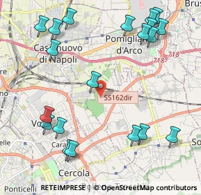 Mappa Via Vecchiullo - San Giovanni, 80013 Casalnuovo di Napoli NA, Italia (2.857)