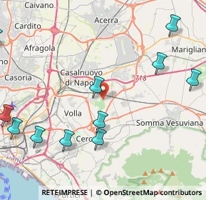 Mappa Via Vecchiullo - San Giovanni, 80013 Casalnuovo di Napoli NA, Italia (5.97545)