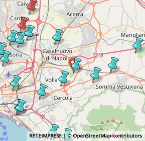 Mappa Via Vecchiullo - San Giovanni, 80013 Casalnuovo di Napoli NA, Italia (6.38)