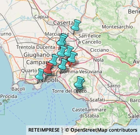 Mappa Via Vecchiullo - San Giovanni, 80013 Casalnuovo di Napoli NA, Italia (9.50643)