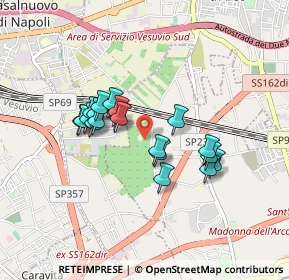 Mappa Via Vecchiullo - San Giovanni, 80013 Casalnuovo di Napoli NA, Italia (0.7415)